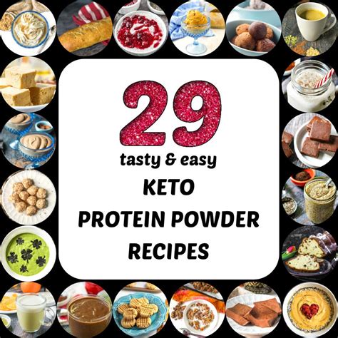 29 Keto Protein Powder Recipes - for easy keto snacks | My Life Cookbook