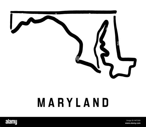 Blank Map Of Maryland Draw A Topographic Map - vrogue.co