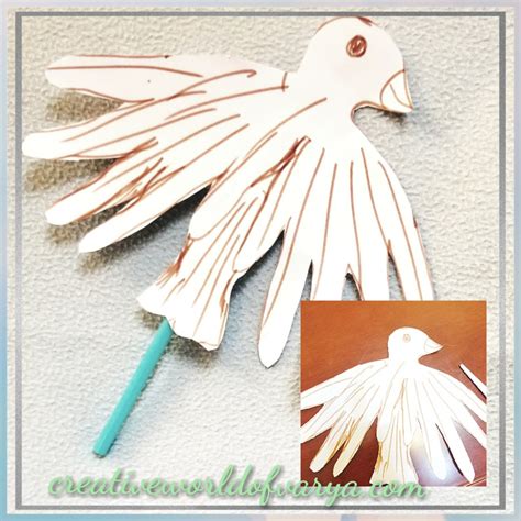 Virtues Series: Peaceful Dove Craft - Creative World Of Varya