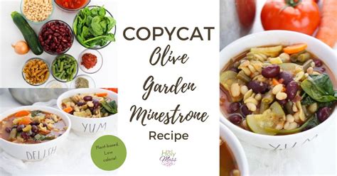 The Best Copycat Olive Garden Minestrone Recipe