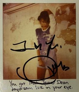 Autograph Signed Taylor Swift 1989 Photo Card
