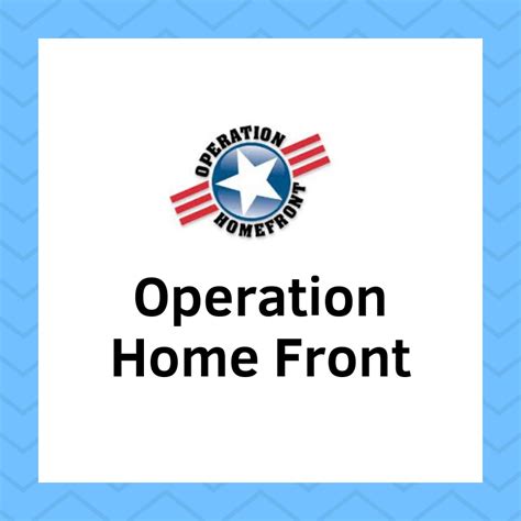 Operation Home Front — MYJAG