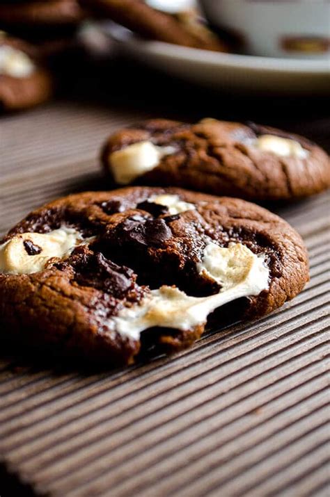 Marshmallow Chocolate Cookies