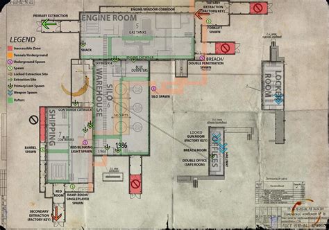 Printable Tarkov Maps