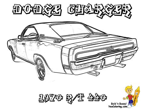 Hellcat Car Coloring Pages How To Draw A Dodge Charger Hellcat In 29250 | Hot Sex Picture