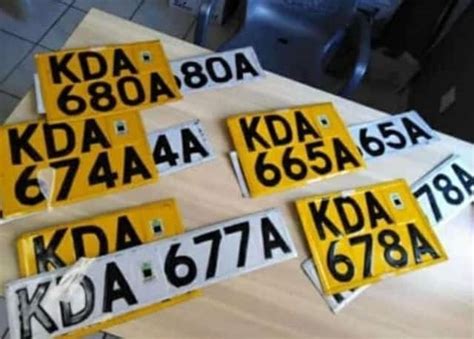 How to apply for a new number plate in Kenya: a step-by-step guide ...