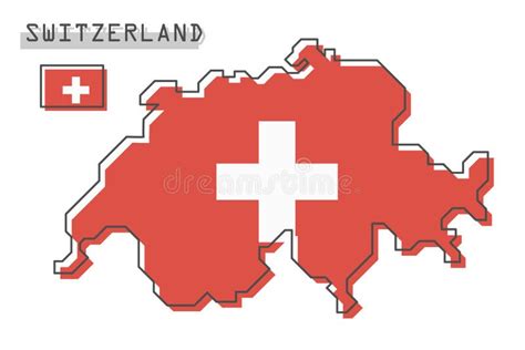 Cartoon Map Switzerland Stock Illustrations – 200 Cartoon Map Switzerland Stock Illustrations ...