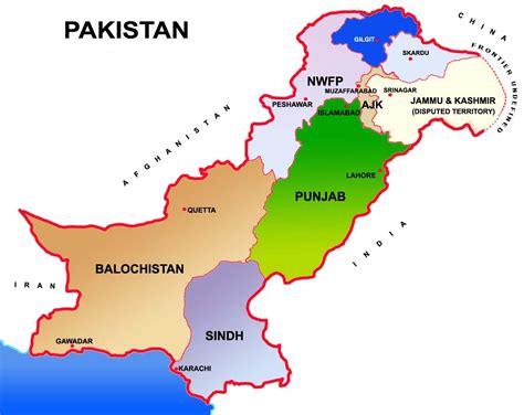 pakistan-map- Shia Rights Watch