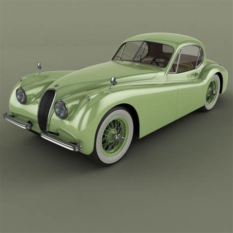 3D model Jaguar XK120 Coupe | CGTrader