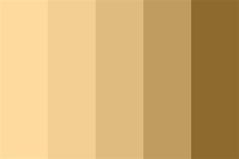 Soft gold Color Palette