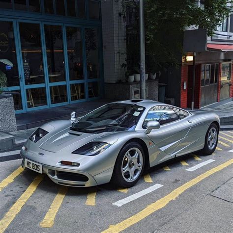 A silver Mclaren F1 : r/carporn