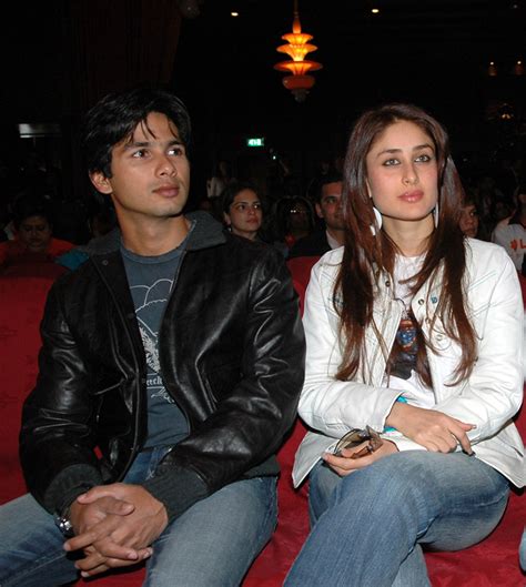 Bollywood actresses: kareena kapoor and shahid kapoor