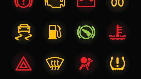 Car Dashboard Symbols Toyota Camry