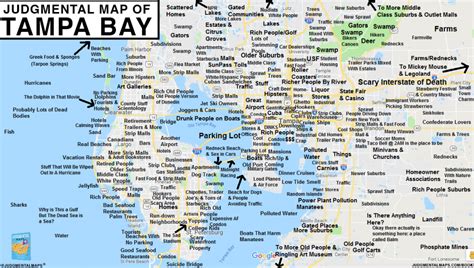 Tampa St Petersburg Map Florida - Printable Maps