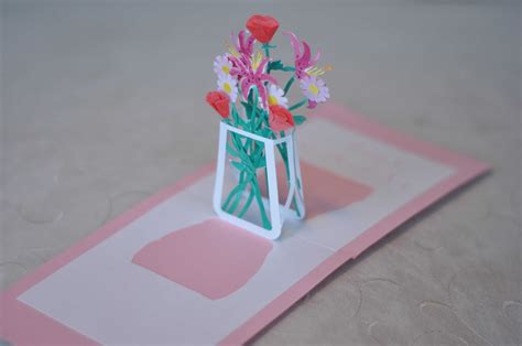 Mother’s Day Pop Up Card: Flower Bouquet - Creative Pop Up Cards