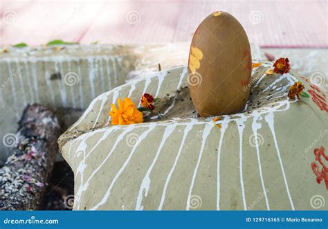 Details of the Dhuni after the Fire Ceremony Stock Image - Image of ...