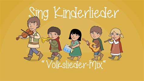 Volkslieder-Mix 1 - Die schönsten Volkslieder | Kinderlieder zum ...