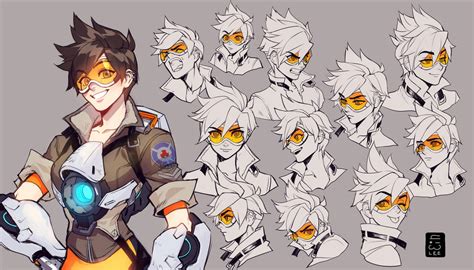 Tracer expressions by einlee on DeviantArt