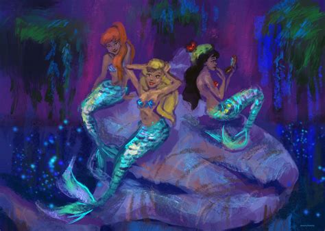 Mermaids from Peter Pan by DreamyNatalie on DeviantArt