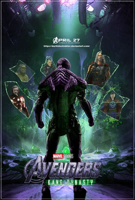 Avengers: Kang Dynasty fan made poster by DarthDestruktor on DeviantArt