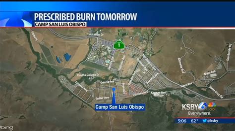 Controlled burn planned Tuesday at Camp San Luis Obispo - YouTube