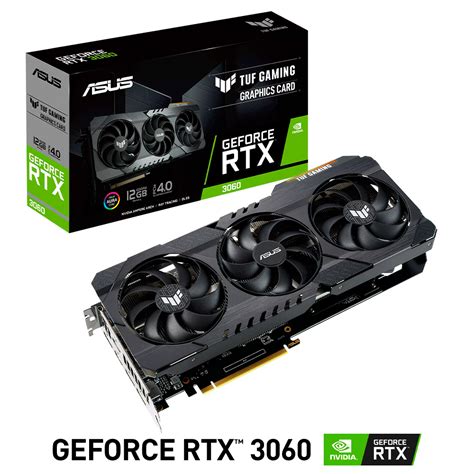 Tarjeta de Video Nvidia GeForce RTX 3060 / 12GB GDDR6 / Asus TUF GAMING ...