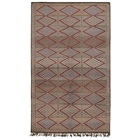 Vintage Zayane Moroccan Kilim Rug, with Geometric Patterns, from Rug ...