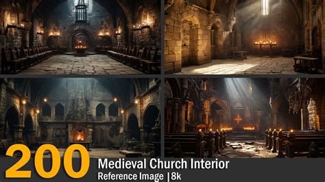 ArtStation - Medieval Church Interior | Reference Images | 8K | Artworks