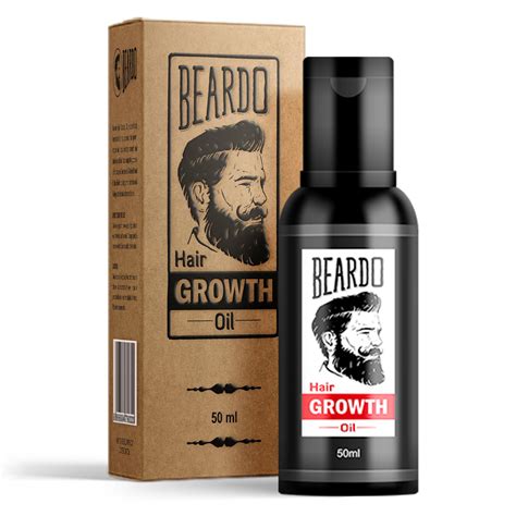 Buy Beardo Beard & Hair Growth Oil, 50ml | Natural Hair Oil for Thicker ...