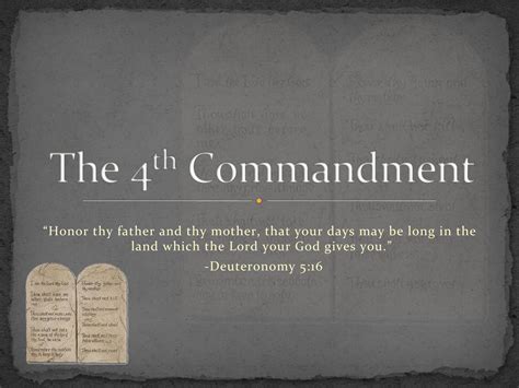 Week 19 - The 4th Commandment by Ty Jackson - Issuu