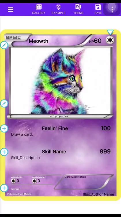 Card Maker Creator for Pokemon by PAMG