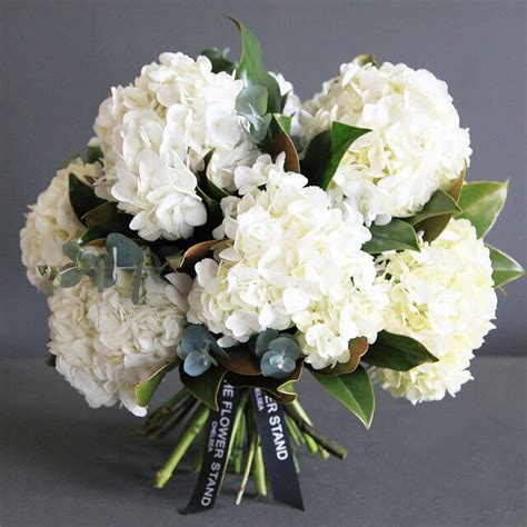 Hydrangea Bouquet White | stickhealthcare.co.uk