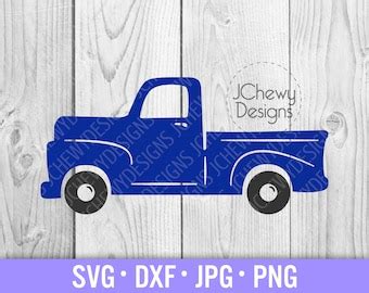 Little Blue Truck Svg - Etsy Singapore