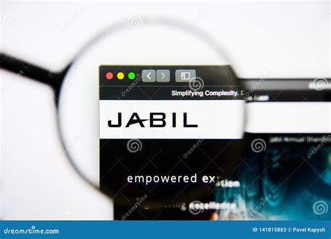 Los Angeles, California, USA - 25 January 2019: Jabil Circuit Website ...