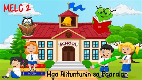 Alituntunin Sa Paaralan Clipart Of Children