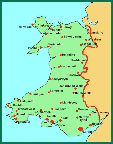 MAPS OF WALES