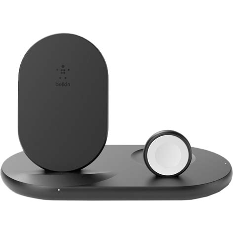 Belkin BOOST CHARGE 3-in-1 Wireless Charger for Apple WIZ001TTBK