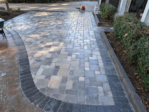 Blue stone patio and stairs install : r/landscaping