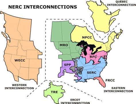 The U.s. Electricity System In 15 Maps - Sparklibrary - Texas Electric Grid Map - Printable Maps