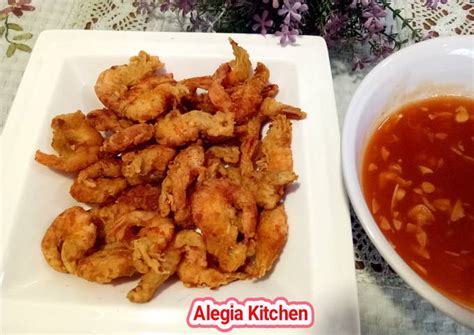 Resep 18. Udang Goreng Tepung Saus Asam Manis oleh Liona Dewi Alegia Kitchen - Cookpad