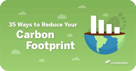 35 Ways to Reduce Your Carbon Footprint | Constellation