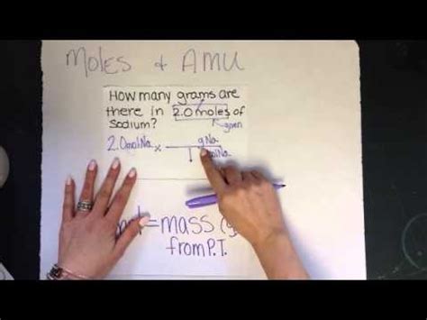 Mole and amu - YouTube