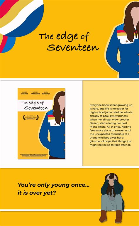 Film Poster - The edge of seventeen on Behance