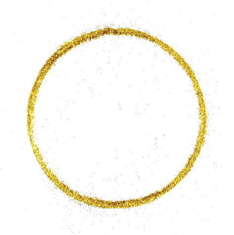 Gold Glitter Circle Round Background (JPG) | OnlyGFX.com