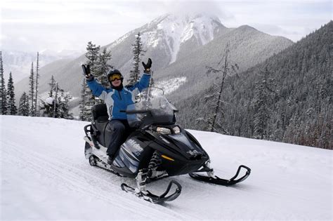 Half Day Snowmobile Tour in Golden - Shuttles From Banff