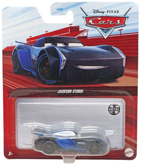 Disney Pixar Cars Cars 3 Metal Jackson Storm 155 Diecast Car 2023, Loose Mattel Toys - ToyWiz