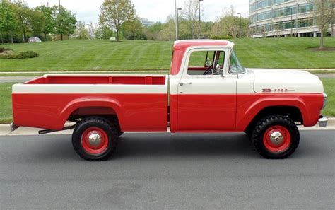 1960 Ford F250 | 1960 Ford F250 4X4 for sale to buy or purchase | Classic Cars For Sale, Muscle ...