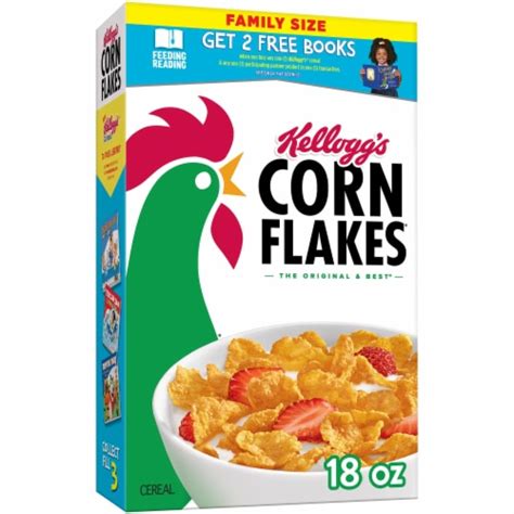 Kellogg's® Corn Flakes Family Size Cereal, 18.0 oz - Kroger