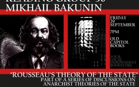 Theory & Philosophy Reading Group: Mikhail Bakunin | Old Monterey