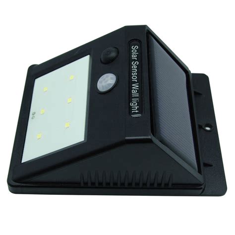 Wall-mount Solar Sensor LED Light